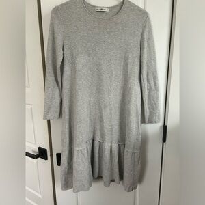 Zara gray knit dress